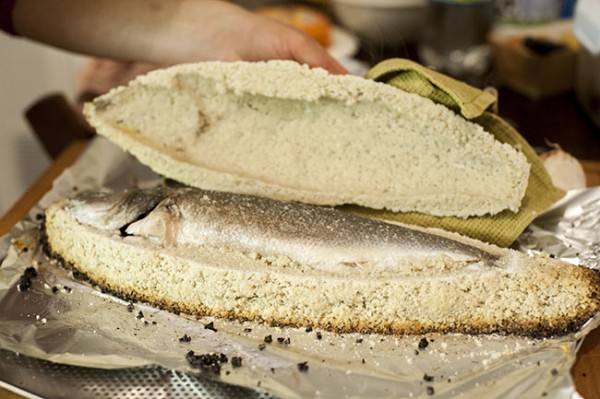 Recette Bar En Croute De Sel Cyril Lignac