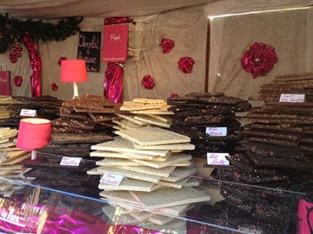 Real Chocolat au marché de Noël de Nantes