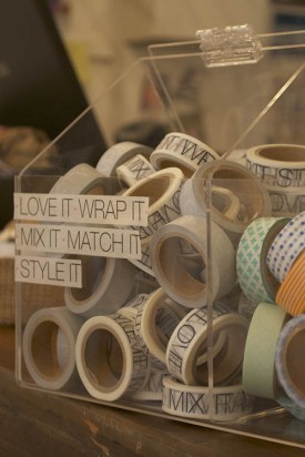 Customiser avec des masking tapes