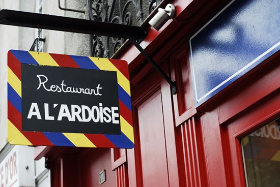 Restaurant à l'ardoise Nantes