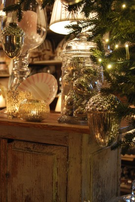 décorations-de-noël-argent