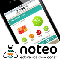 Noteo Noteo : l'application mobile nantaise pour mieux choisir ses produits