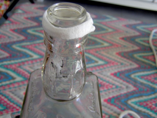 diy relooker une bouteille en verre