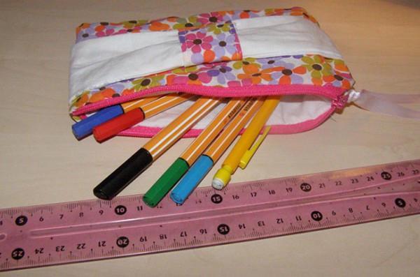 diy trousse fleurie