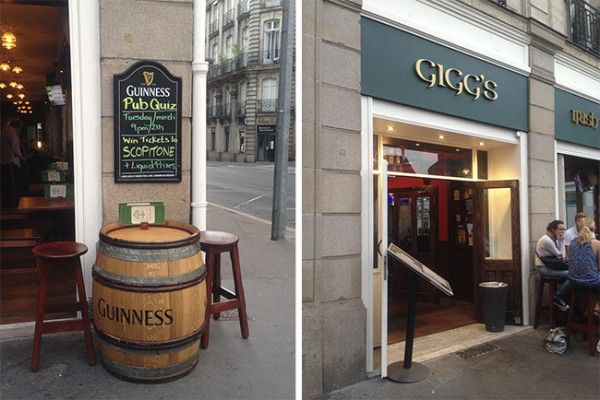 Pub irlandais Gigg's Nantes