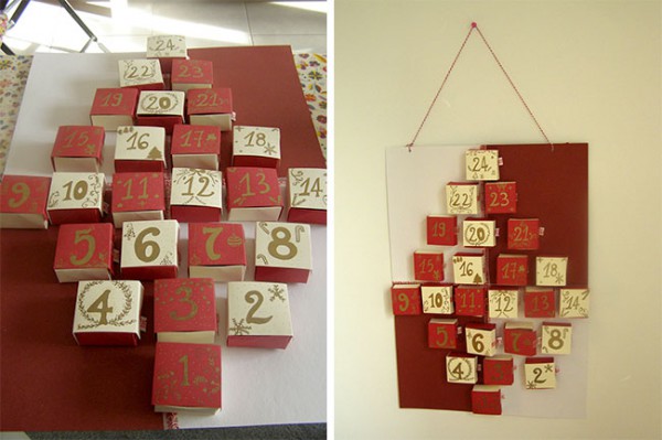 DIY calendrier de l'avent