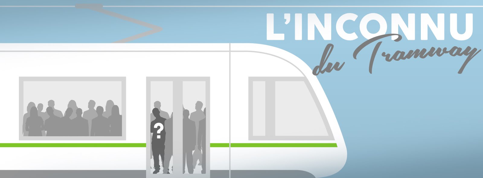 Vtm Inconnu Photo géante avec l'Inconnu du Tramway