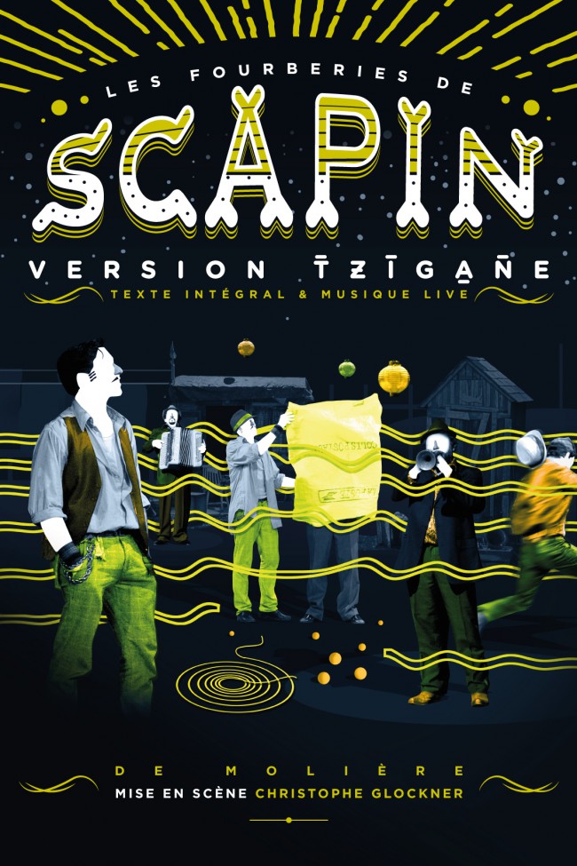 Affiche Les Fourberies de Scapin